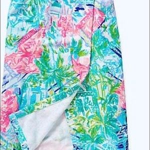 Bohemian queen LILLY PULITZER wrap towel new